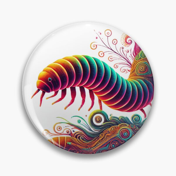 Item preview, Psychedelic Earthworm Symphony designed and sold by becauseturkey.