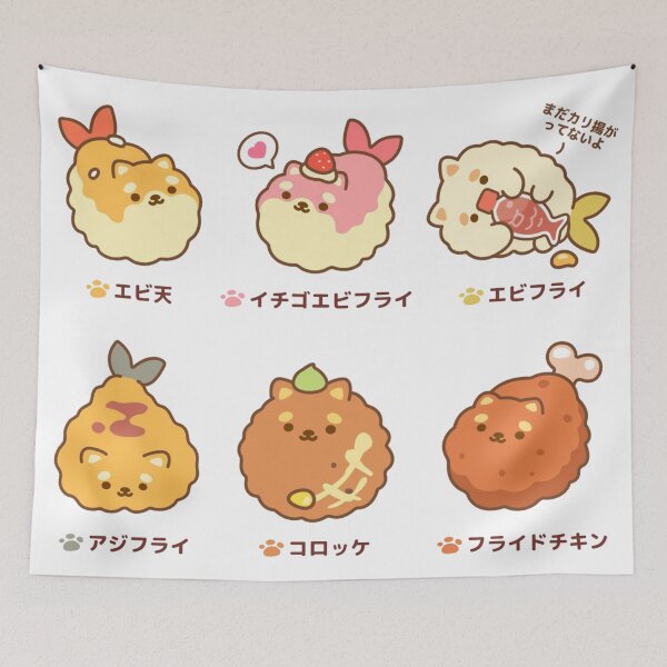 Item preview, Shiba Inu Tempura designed and sold by Nachosbuenos.