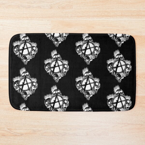 Item preview, Anarchy Skull with Mohawk - Print designed and sold by Earth Nature Creations.