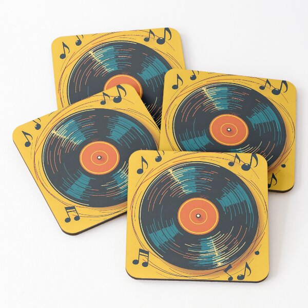 Item preview, Dynamic Drumbeats Yellow Rhythm Design designed and sold by RadDeck.