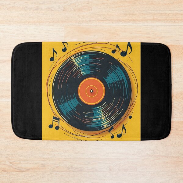 Item preview, Dynamic Drumbeats Yellow Rhythm Design designed and sold by RadDeck.