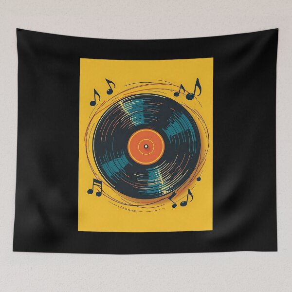 Item preview, Dynamic Drumbeats Yellow Rhythm Design designed and sold by RadDeck.