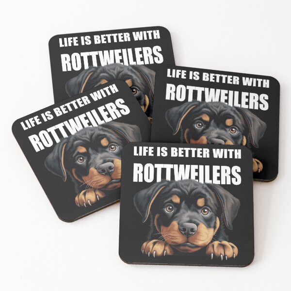 Item preview, Life Is Better With Rottweilers designed and sold by Leo Hill.