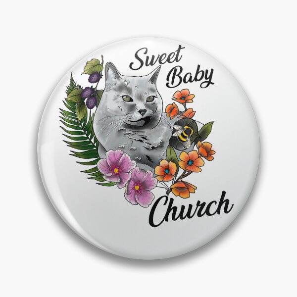 Aperçu de l'œuvre Église du doux bébé créée et vendue par WrappedPlastic.
