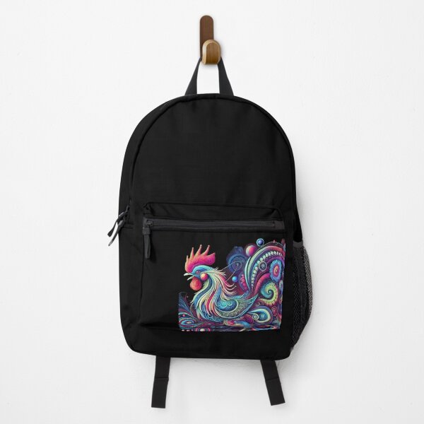 Item preview, Psychedelic Rooster Reverie designed and sold by becauseturkey.