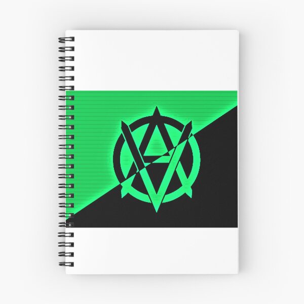 Item preview, Vegan Green Anarchy Flag Art Print designed and sold by Earth Nature Creations.