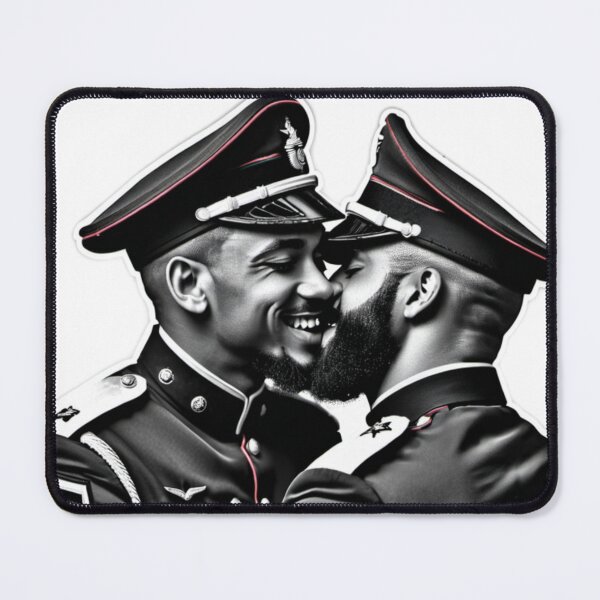 Item preview, Good Men Military Gay Pride Graphic Design designed and sold by ItsAKinkThing.