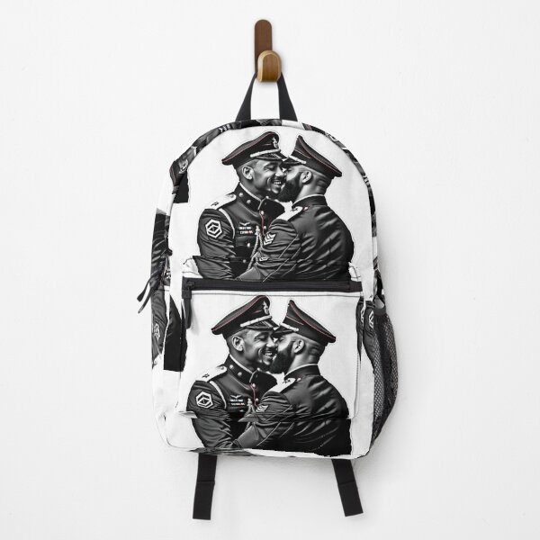 Item preview, Good Men Military Gay Pride Graphic Design designed and sold by ItsAKinkThing.