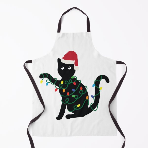 Item preview, Cat in Santa hat designed and sold by MagnoliaLake.