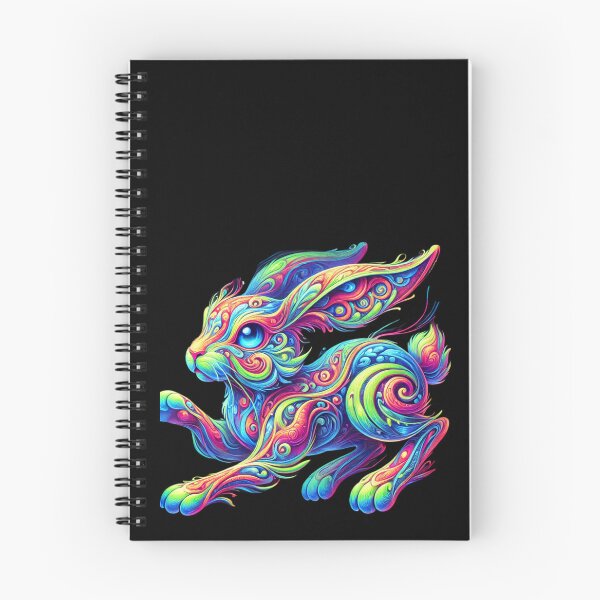 Item preview, Neon Whirlwind Rabbit designed and sold by becauseturkey.