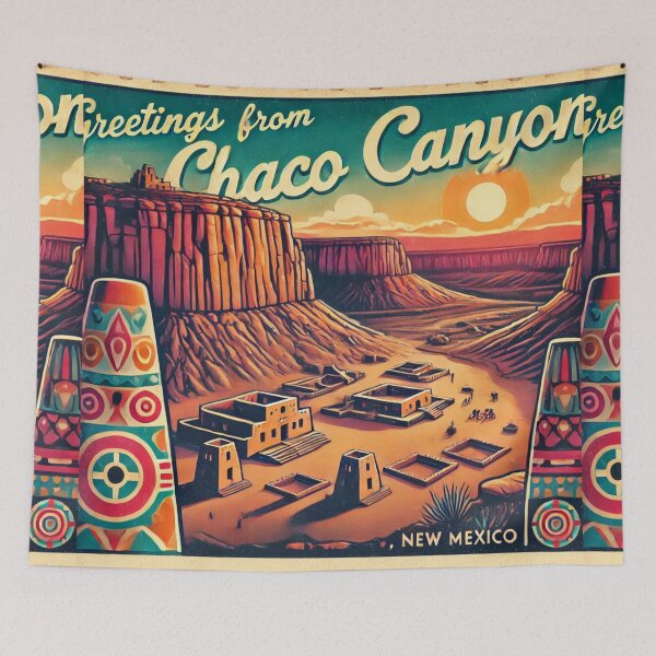 Item preview, Greetings from Chaco Canyon, New Mexico designed and sold by Meta2Physical.