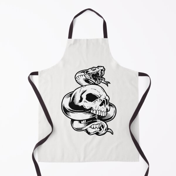 Item preview, Snake Skull; Prison Tattoo; Hardcore Style; designed and sold by StickerApe.