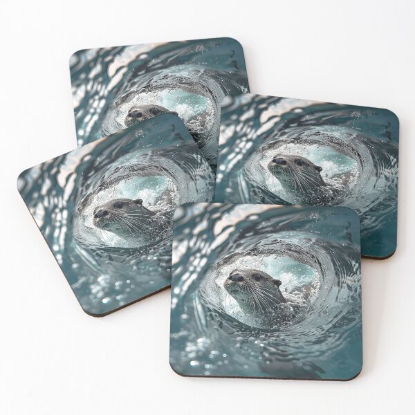 Artikelvorschau, Otterwelle entworfen und verkauft von Elisabeth Lucas.