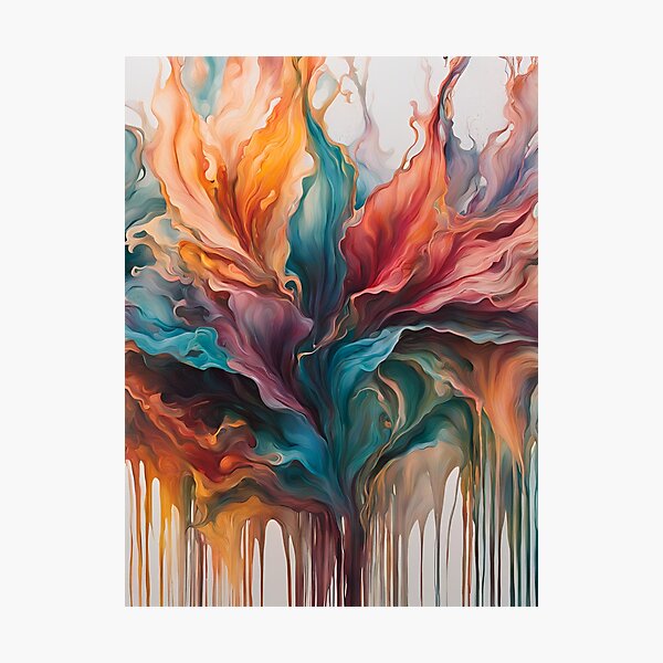 Item preview, Colourful Drip Art designed and sold by Urbanwraps.