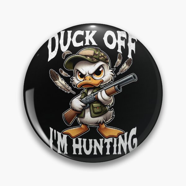 Item preview, Duck Off: Funny Hunting Shirt for Outdoor Enthusiasts designed and sold by InspireHubWear.
