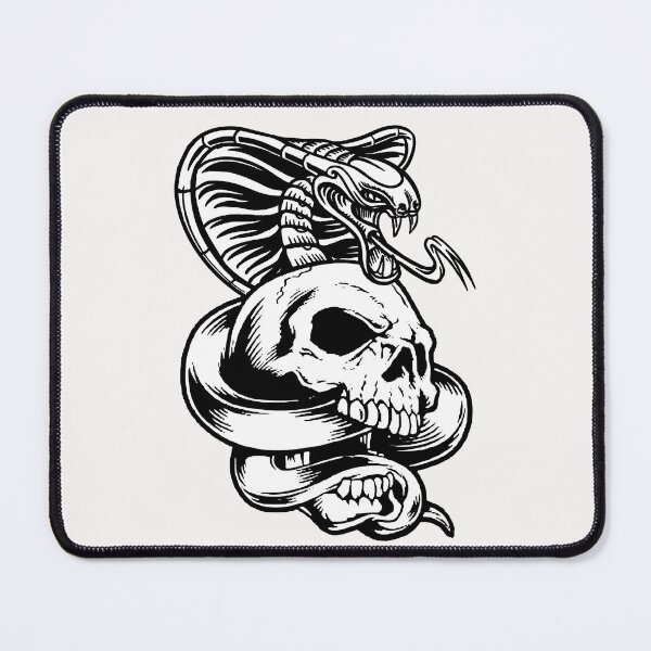 Item preview, Cobra Skull; Prison Tattoo; Hardcore Style;  designed and sold by StickerApe.