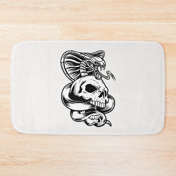 Item preview, Cobra Skull; Prison Tattoo; Hardcore Style;  designed and sold by StickerApe.