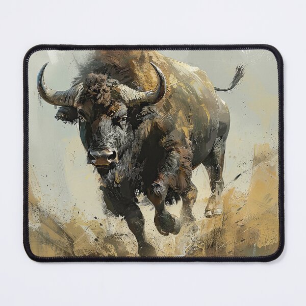 Item preview, Running Buffalo 01 designed and sold by Elisabeth Lucas.