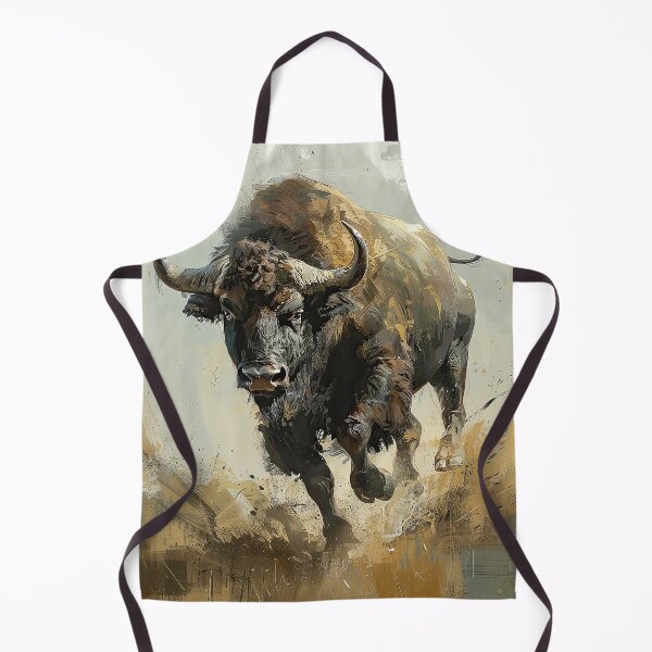 Item preview, Running Buffalo 01 designed and sold by Elisabeth Lucas.
