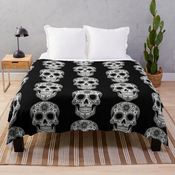 Item preview, Día De Los Muertos Skull designed and sold by UmbraDesigns.