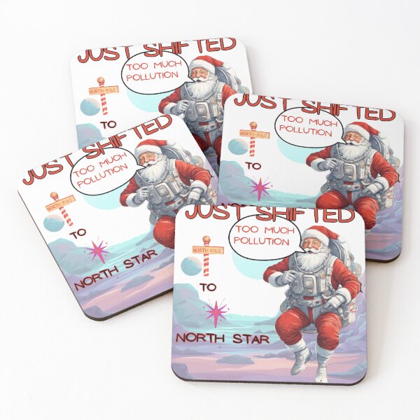 Item preview, Funny Christmas Santa shifted  designed and sold by MahantArt.