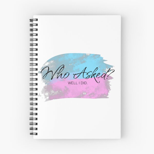 Item preview, Who asked? designed and sold by WolfieHub.