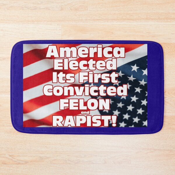Item preview, America Elected First Convicted Felon & Rapist designed and sold by Rgator.