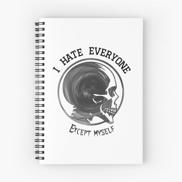 Item preview, I hate everyone. designed and sold by WolfieHub.