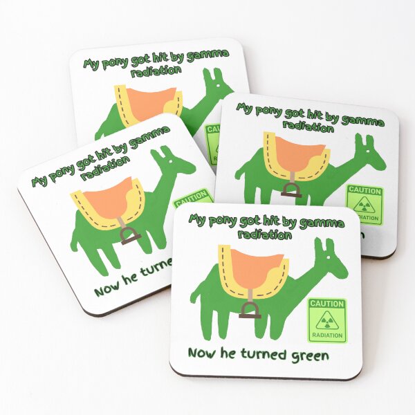 Item preview, Funny green pony designed and sold by MahantArt.