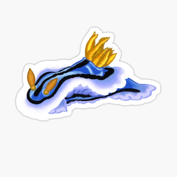 Item preview, Blue sea slug designed and sold by SaltoftheERF.