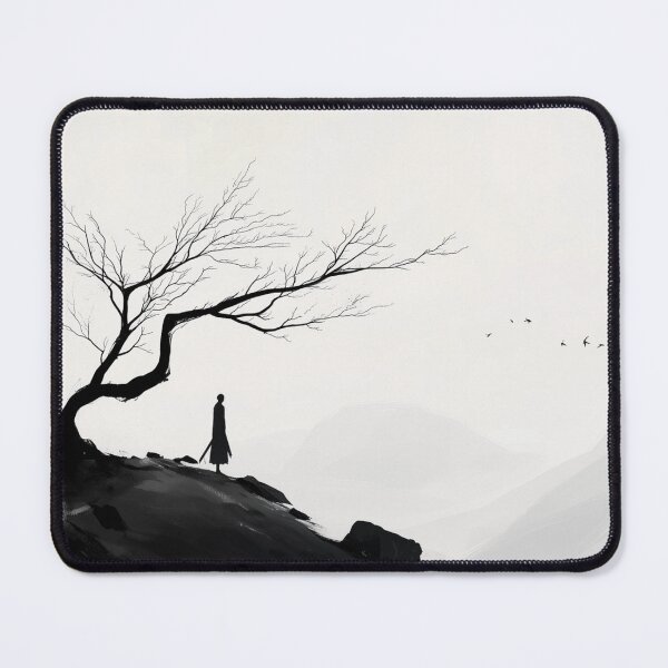 Item preview, Shinobi's Quiet Journey: Ethereal Ink Art designed and sold by willmmcintosh.