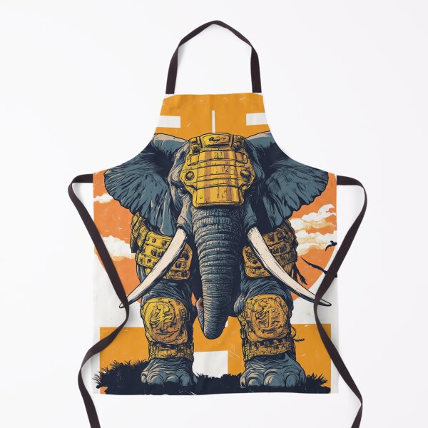 Item preview, Golden Titan: The Elephant in a Glowing Sunset designed and sold by PrintsByFrank.