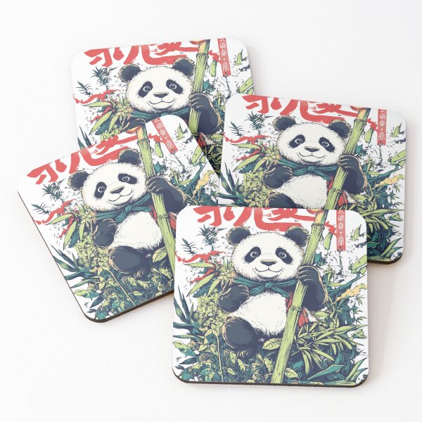Item preview, Magic Bamboo: The Playful Panda's Glowing Forest designed and sold by PrintsByFrank.