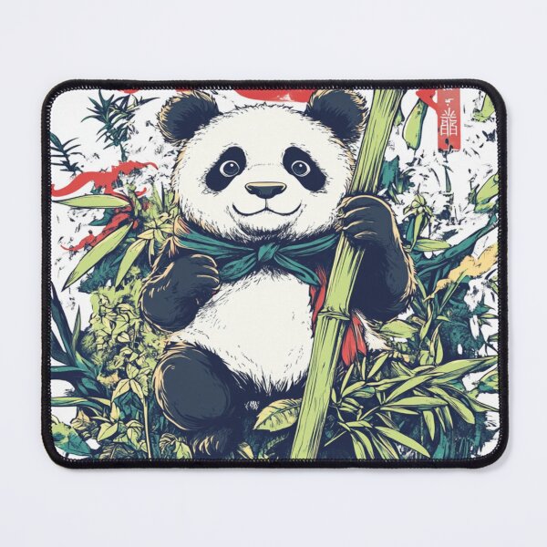 Item preview, Magic Bamboo: The Playful Panda's Glowing Forest designed and sold by PrintsByFrank.