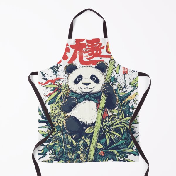 Item preview, Magic Bamboo: The Playful Panda's Glowing Forest designed and sold by PrintsByFrank.