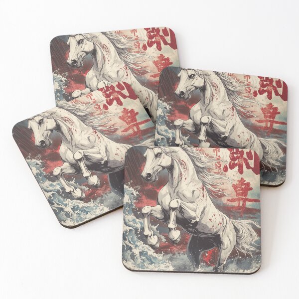 Item preview, Majestic Stallion: Rearing in the Storm's Embrace designed and sold by PrintsByFrank.