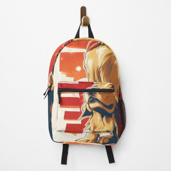 Item preview, Loyal Hero The Golden Retriever's Starry Triumph designed and sold by PrintsByFrank.