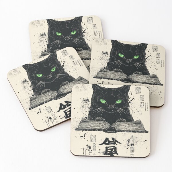 Item preview, Mystic Feline: The Black Cat's Enchanted Spellbook designed and sold by PrintsByFrank.