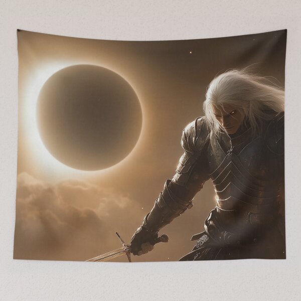 Item preview, Warrior's Eclipse: A Cosmic Duel Unfolds designed and sold by willmmcintosh.