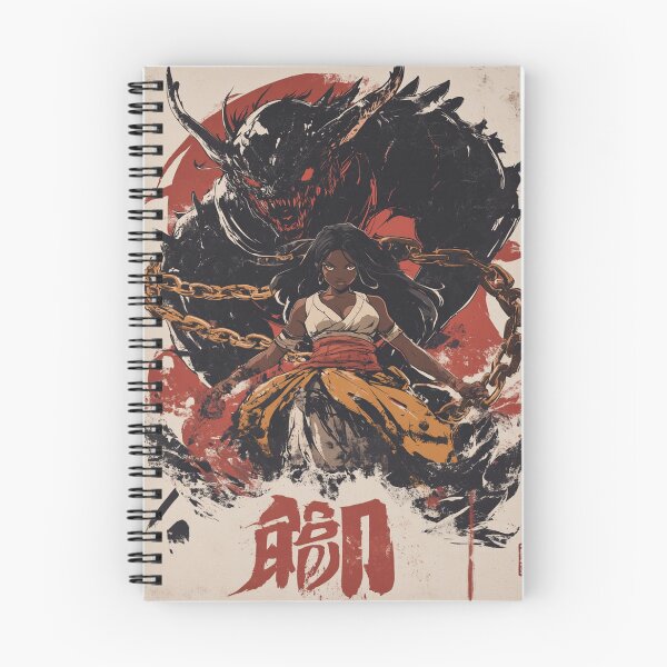 Item preview, Chains of Binding Witch Versus the Demon 黒い魔法使い designed and sold by PrintsByFrank.