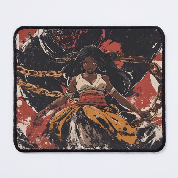 Item preview, Chains of Binding Witch Versus the Demon 黒い魔法使い designed and sold by PrintsByFrank.