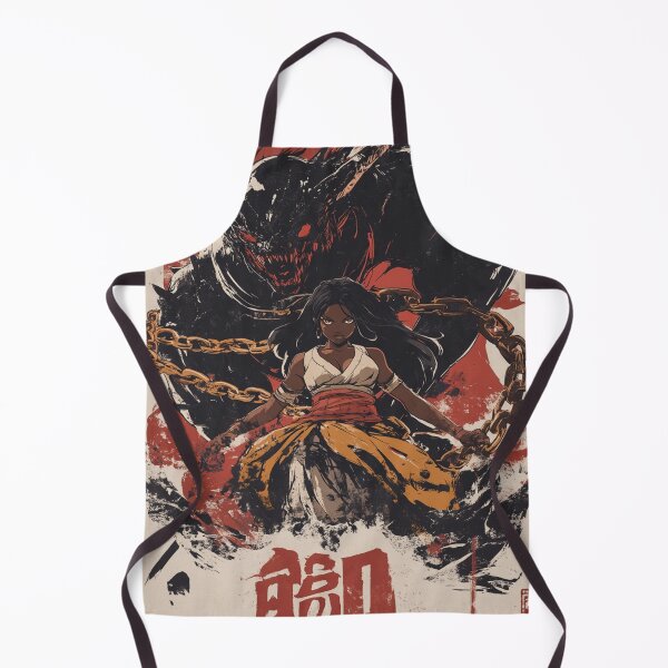 Item preview, Chains of Binding Witch Versus the Demon 黒い魔法使い designed and sold by PrintsByFrank.