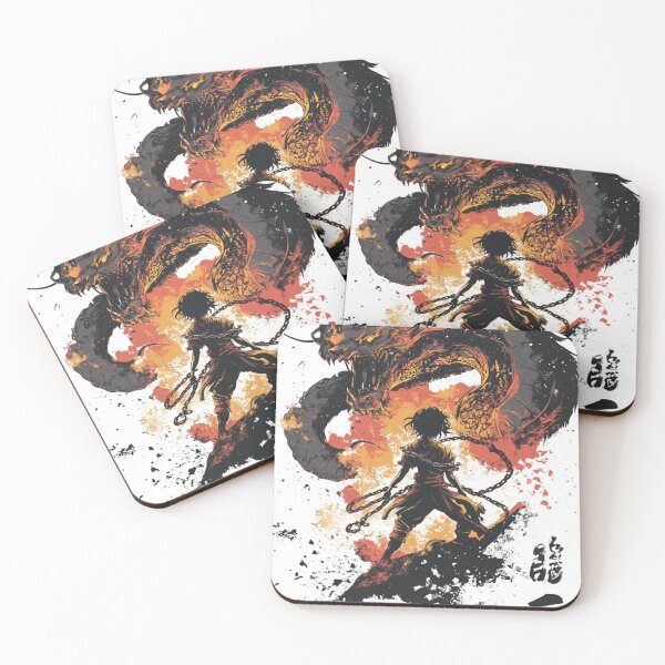 Item preview, Chains of Binding Witch Versus the Demon 黒い魔法使い designed and sold by PrintsByFrank.