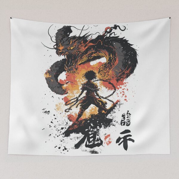 Item preview, Chains of Binding Witch Versus the Demon 黒い魔法使い designed and sold by PrintsByFrank.