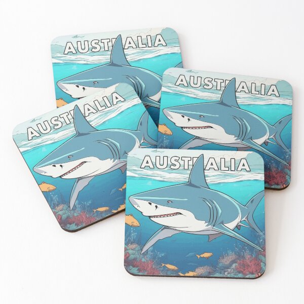 Item preview, Sharks in Australia designed and sold by GhumGham.