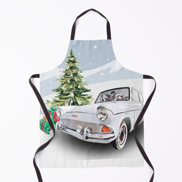 Item preview, Classic British car winter Christmas design designed and sold by WheresTheTShirt.