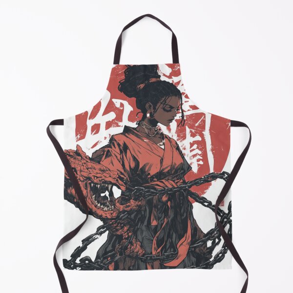 Item preview, Chains of Binding Witch Versus the Demon 黒い魔法使い designed and sold by PrintsByFrank.