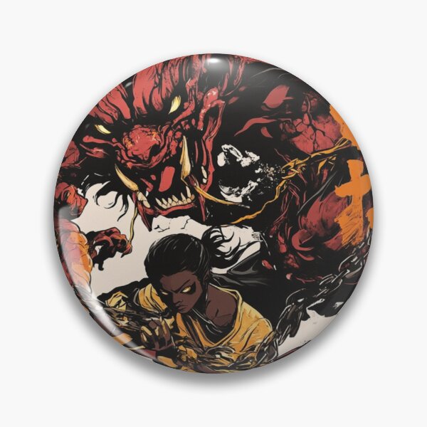 Item preview, Chains of Binding Witch Versus the Demon 黒い魔法使い designed and sold by PrintsByFrank.