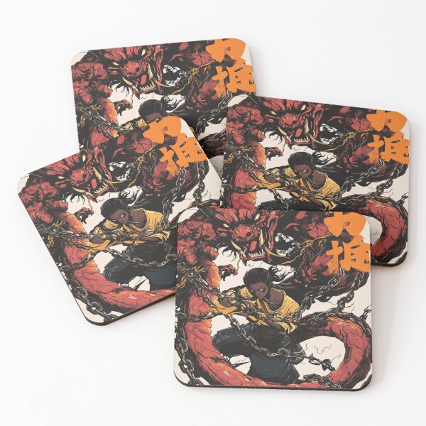 Item preview, Chains of Binding Witch Versus the Demon 黒い魔法使い designed and sold by PrintsByFrank.