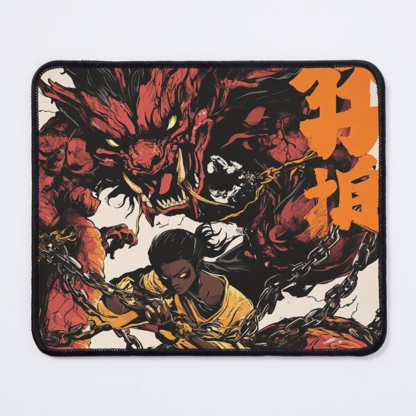 Item preview, Chains of Binding Witch Versus the Demon 黒い魔法使い designed and sold by PrintsByFrank.